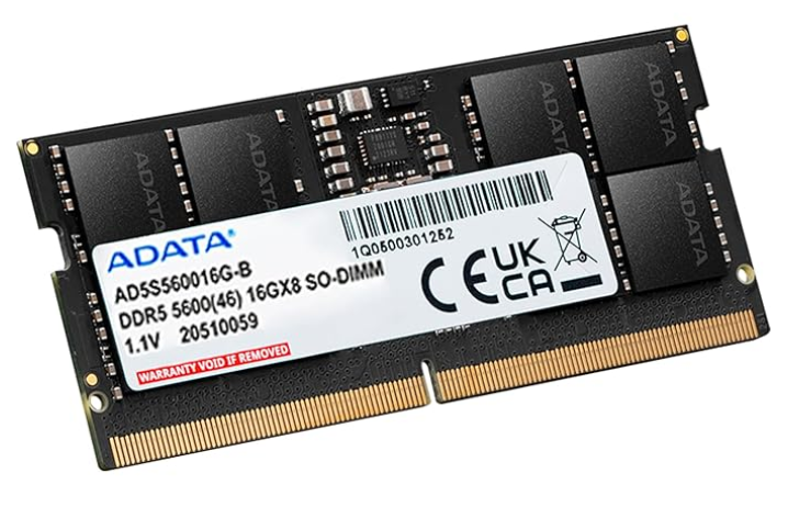 Buy Adata 16GB 5600MHz CL46 DDR5 Laptop RAM AD5S560016G-S