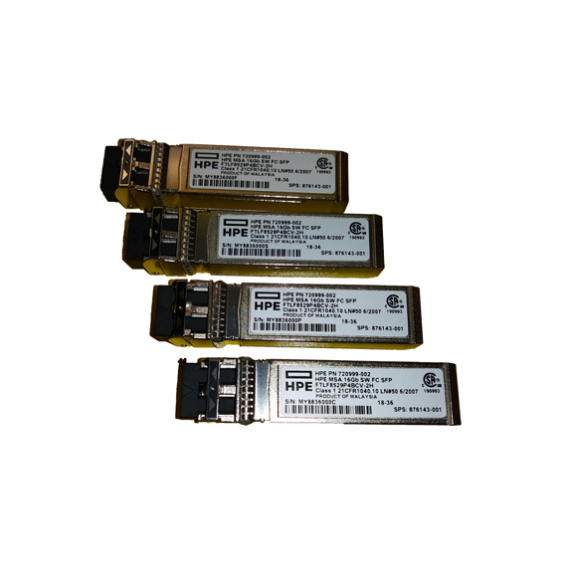 Buy SS-HPH5500118 ( C8R24B ) HPE MSA 16Gb SW FC SFP 4pk XCVR