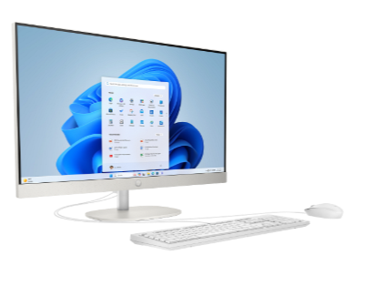 Buy HP AIO 27-cr2037nh U7-255U 8GB 512GB SSD NON-TOUCH SHARED DOS WHITE D30C0EA#BH5