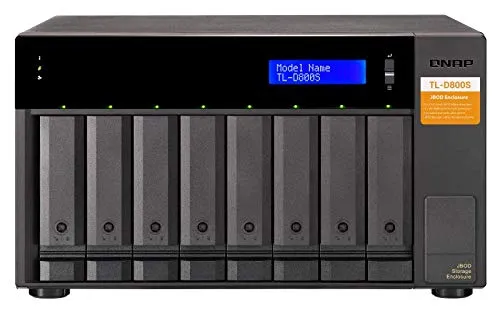 Buy QNAP TL-D800S 8 Bay SATA 6Gbps JBOD Storage Enclosure