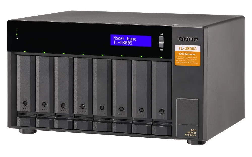 Buy QNAP TL-D800S 8 Bay SATA 6Gbps JBOD Storage Enclosure