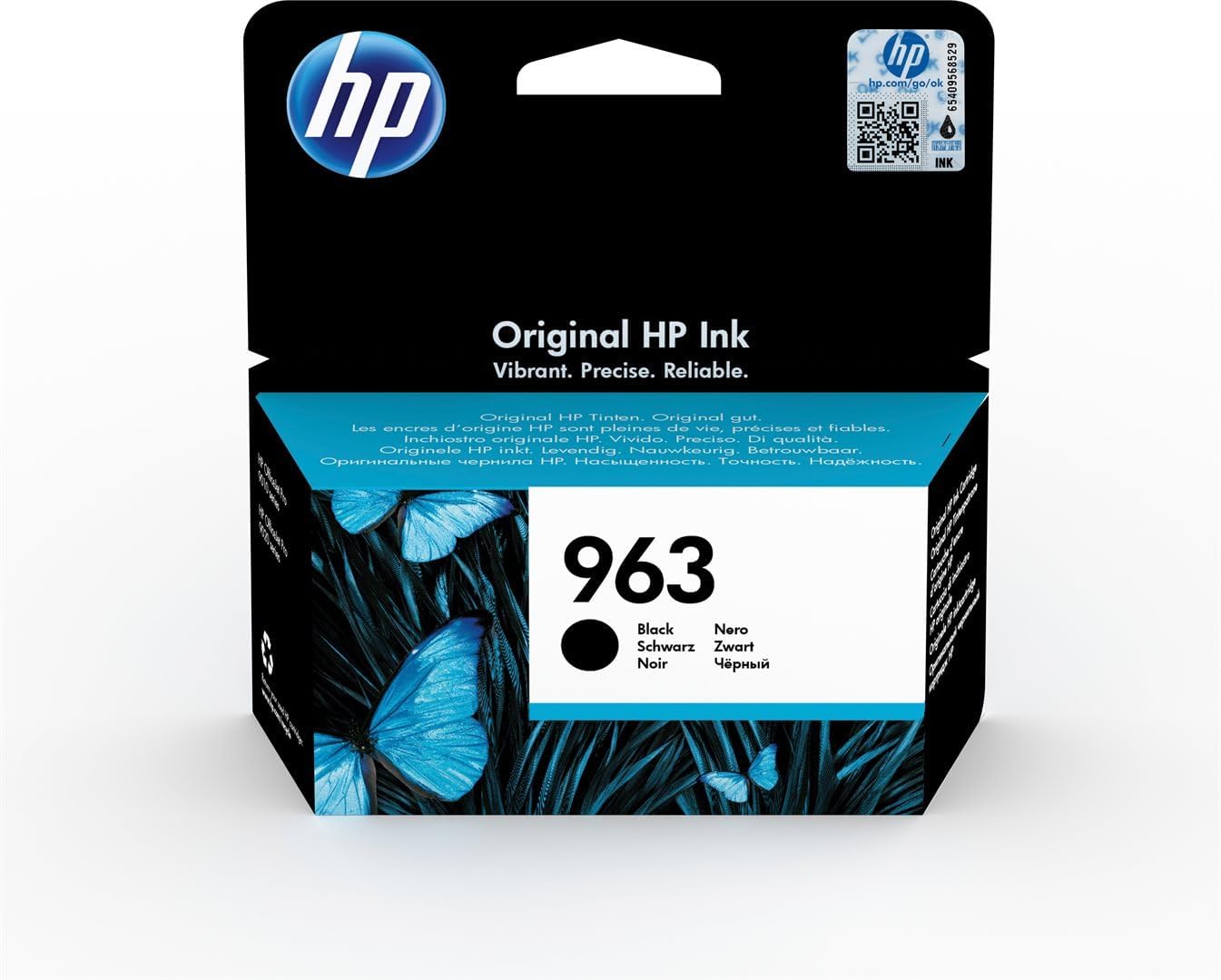 Buy 3JA26AE HP 963 Black Original Ink Cartridge