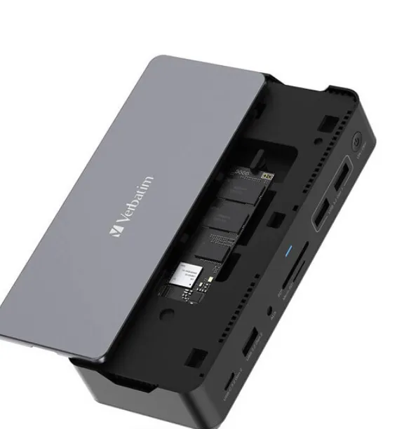 Buy Verbatim 15-in-1 USB-C Pro Docking Station with SSD Enclosure 32173