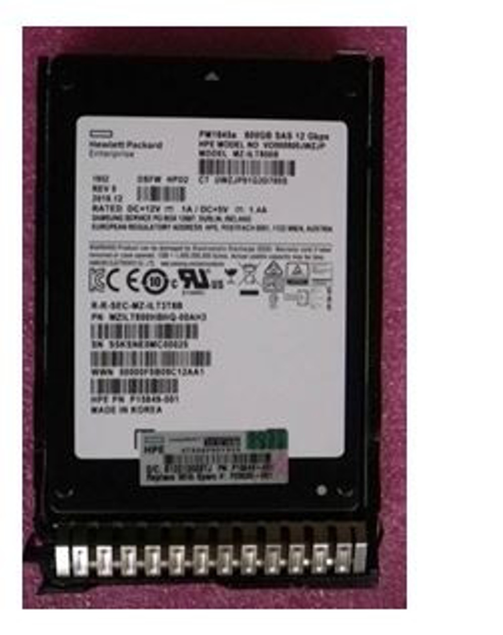 Buy P19913-B21 HPE 800GB SAS 12G Mixed Use SFF SC PM1645a SSD