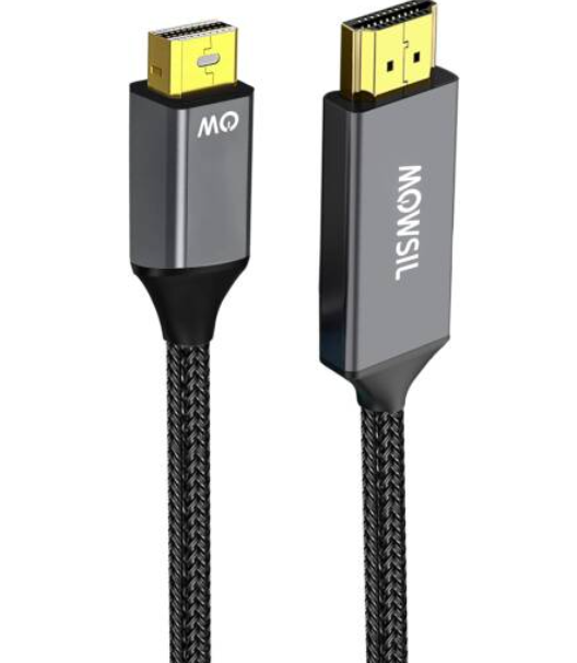 Buy Mowsil Mini DP to HDMI 4K Cable 2Mtr MOMD2H2