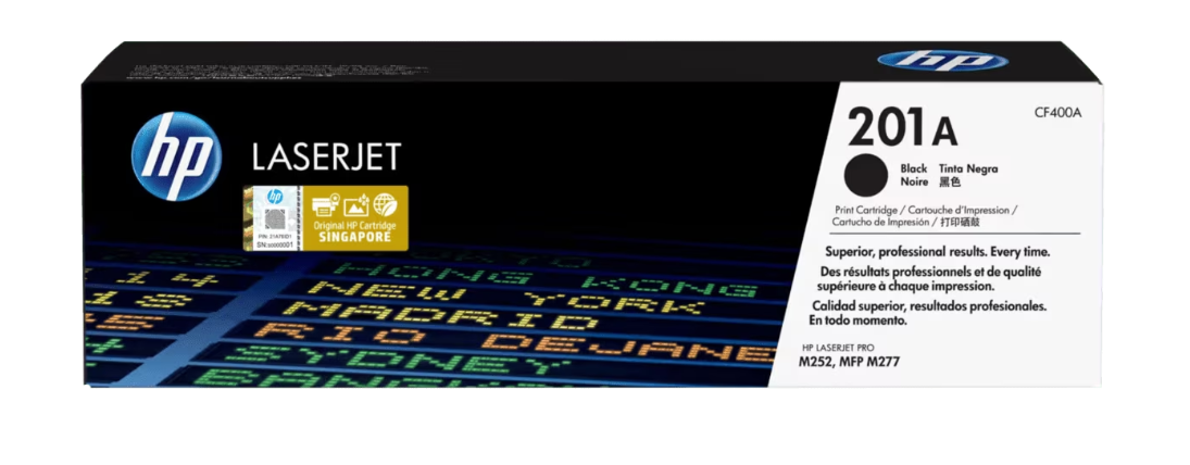 Buy CF400A HP 201A Black Original LaserJet Toner Cartridge