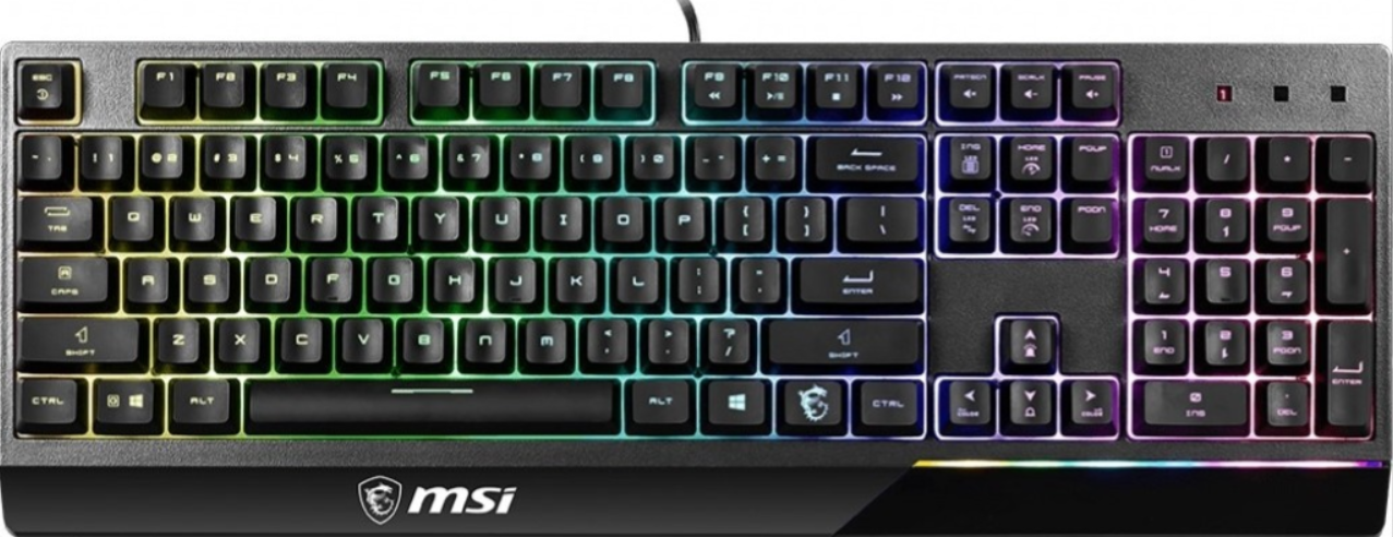 Buy S11-04AR212-CLA MSI Vigor GK30 Keyboard, Plunger Switches, Gold-plated connector