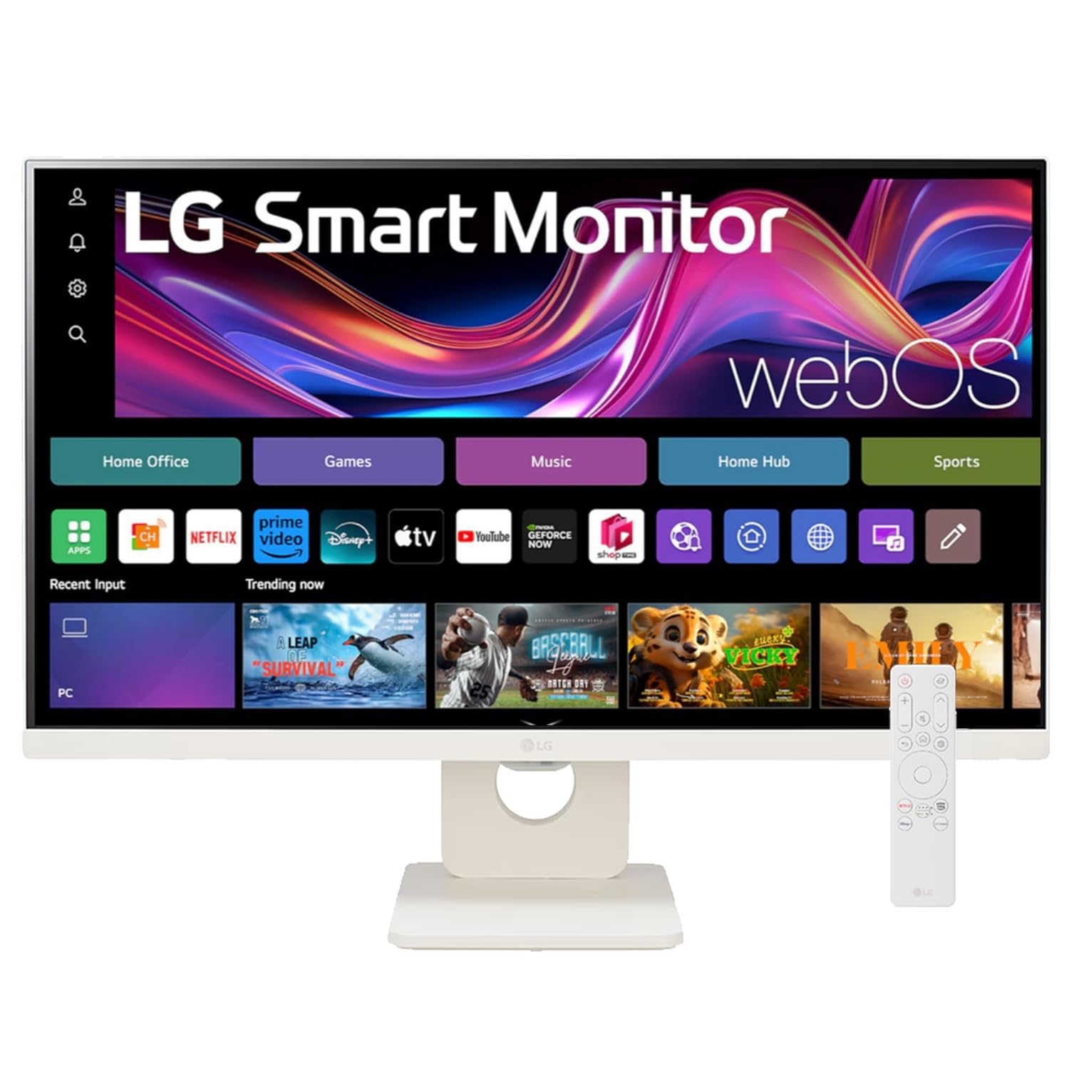 Buy LG (24) -FHD IPS Smart Display Monitor, webOS, ThinQ Home Dashboard, Magic Remote 25SR50F-W.AMA