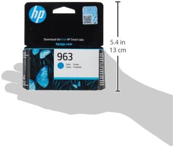 Buy 3JA23AE HP 963 Cyan Original Ink Cartridge