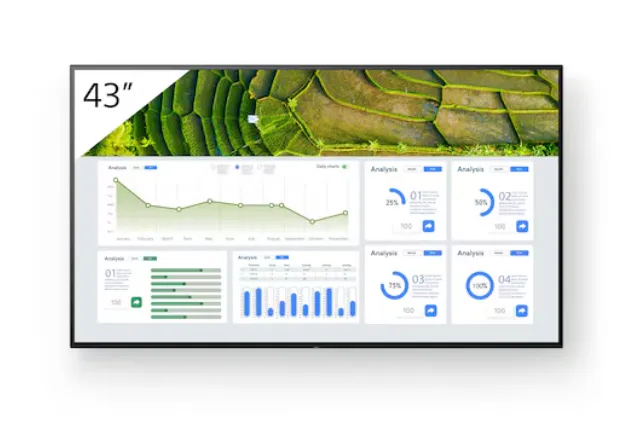 Buy Sony FW-43BZ30P 43 Inch 4K HDR Professional Display 400 Nit