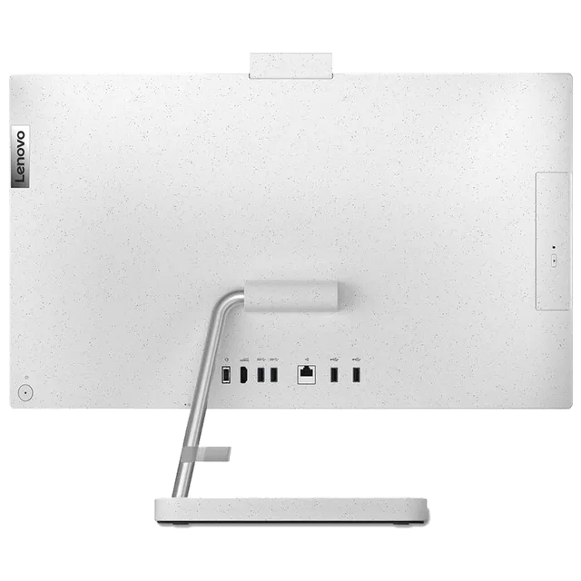 Buy Lenovo Aio-3 23.8 Multi-TCH i5-12450H 8GB/512GBSSD/SHD/DOS/WHITE/ENG