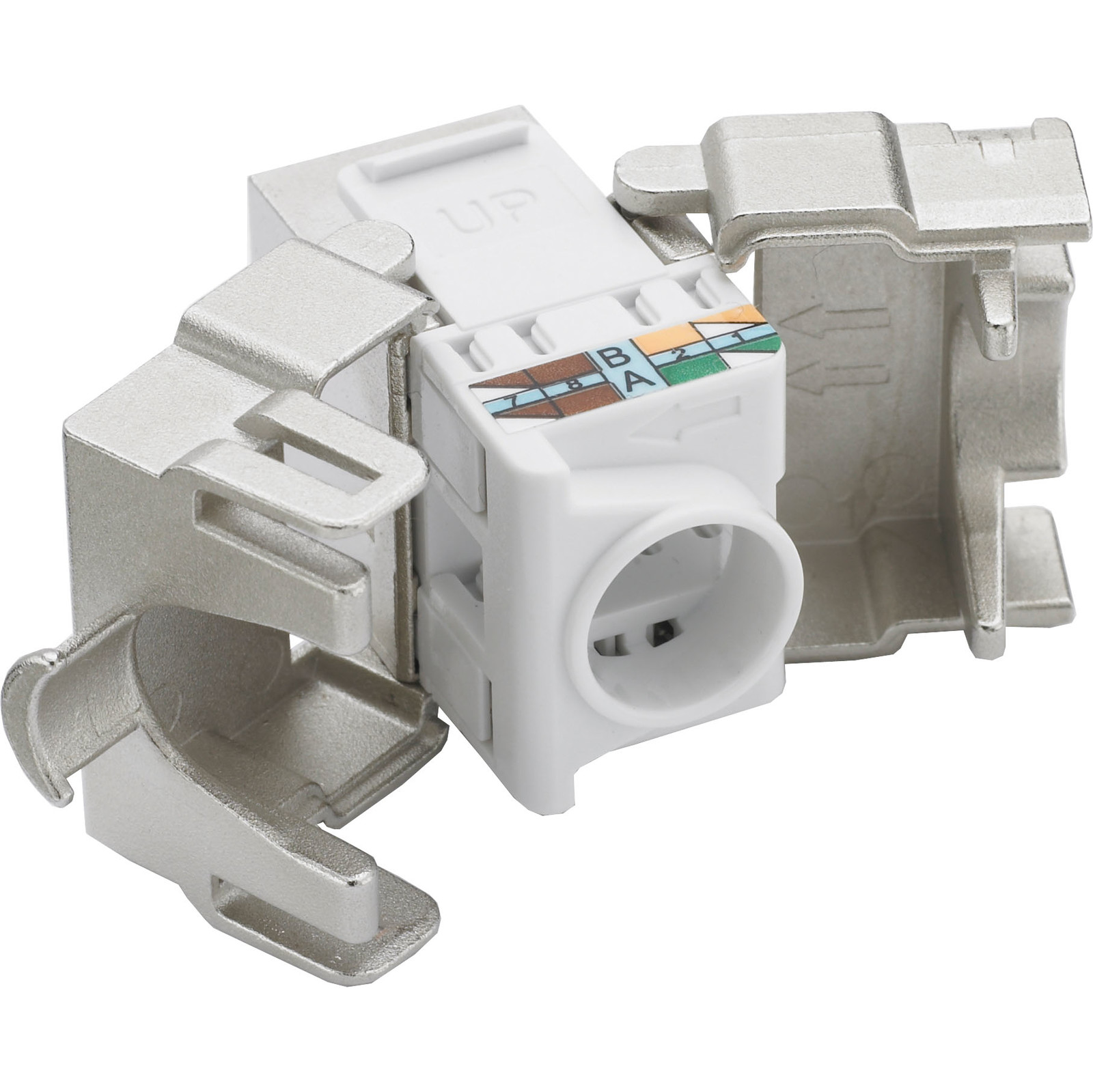 Buy 100-210-24 EXCEL CAT6 FTP TOOLLESS JACK - BUTTERFLY STYLE PK24