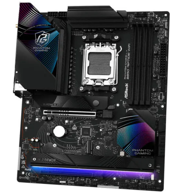Buy ASRock B850 Riptide WiFi AM5 ATX Motherboard, AMD B850 Chipset 90-MXBQT0-A0UAYZ