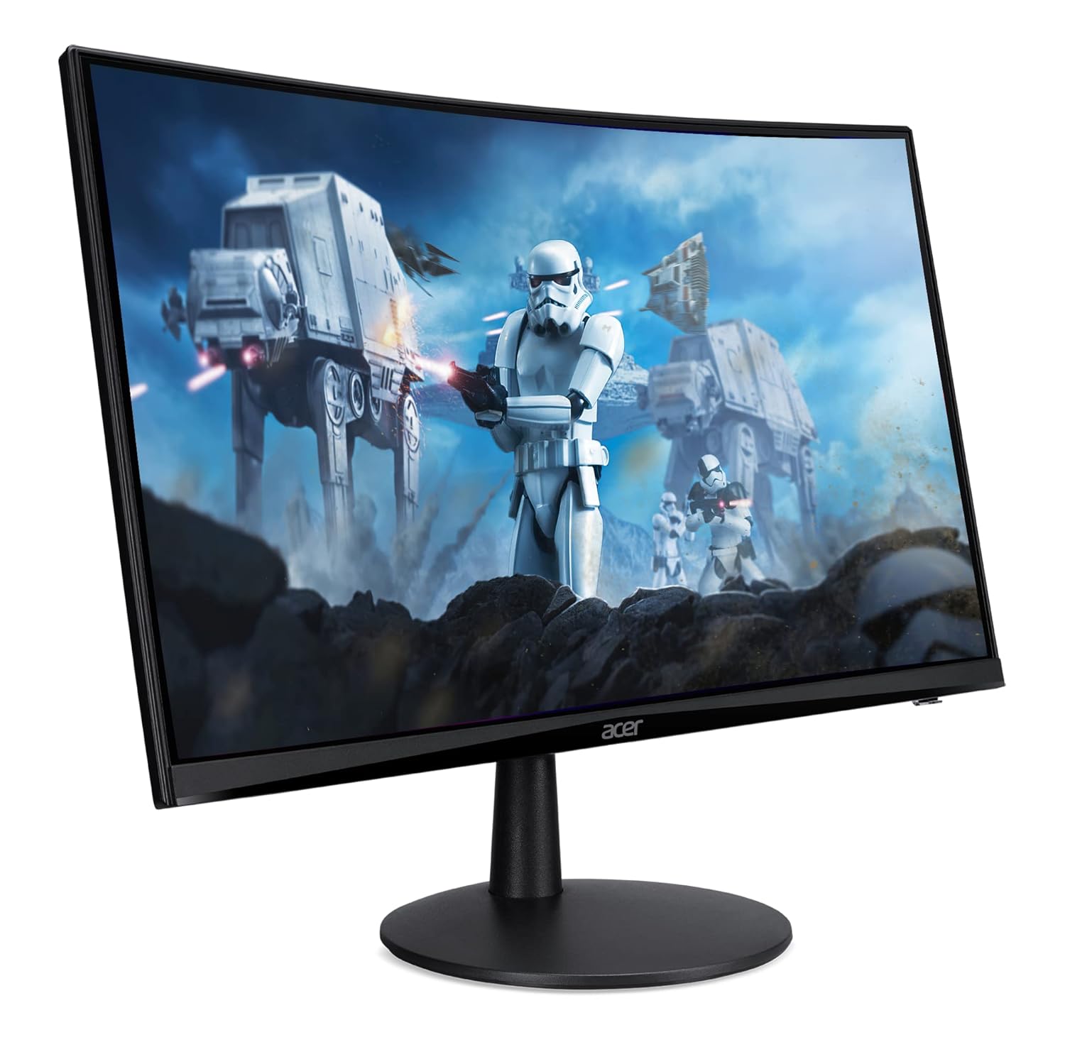 Buy ACER GAMING 23.6W Curved 1500R ZeroFrame VA 180Hz FreeSync ED240QS3