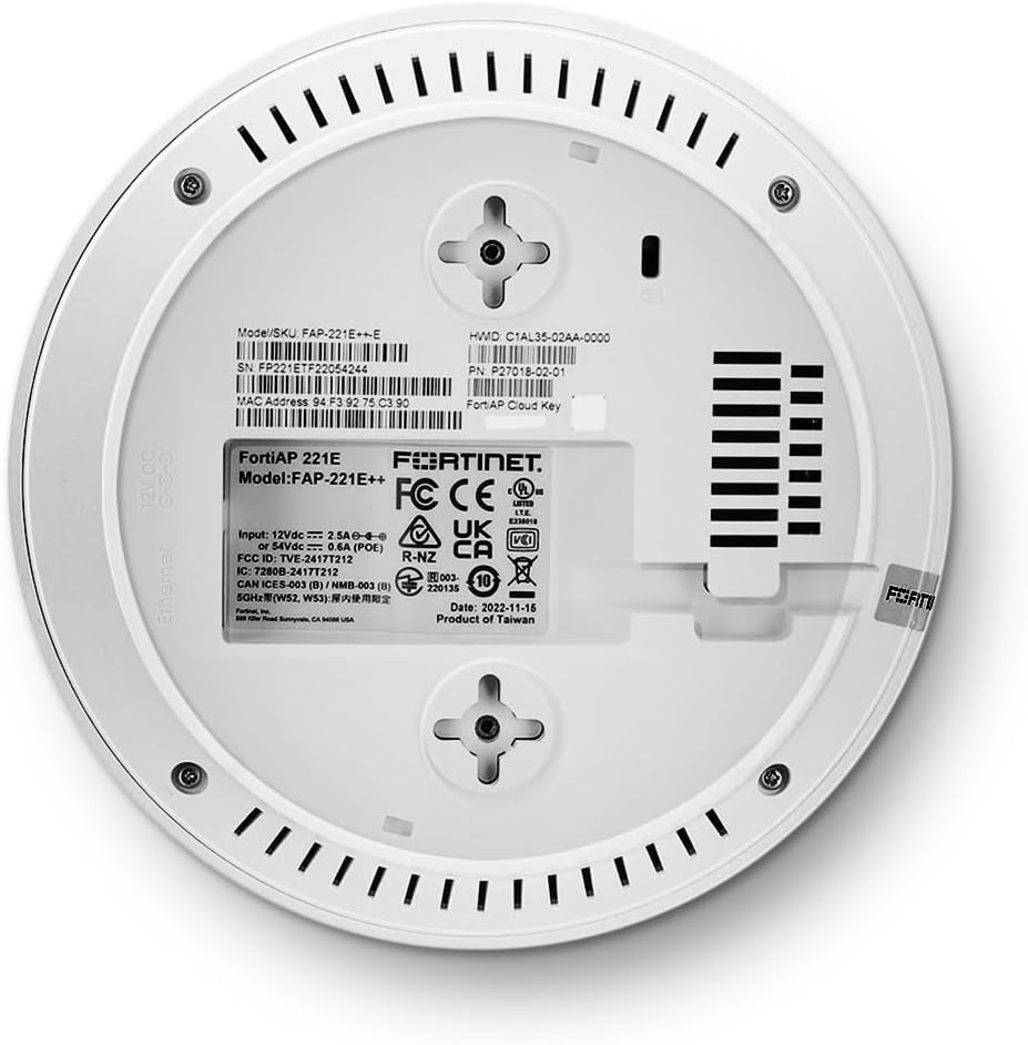 Buy FAP-221E-C FortiAP-221E Indoor Wireless AP - Dual radio
