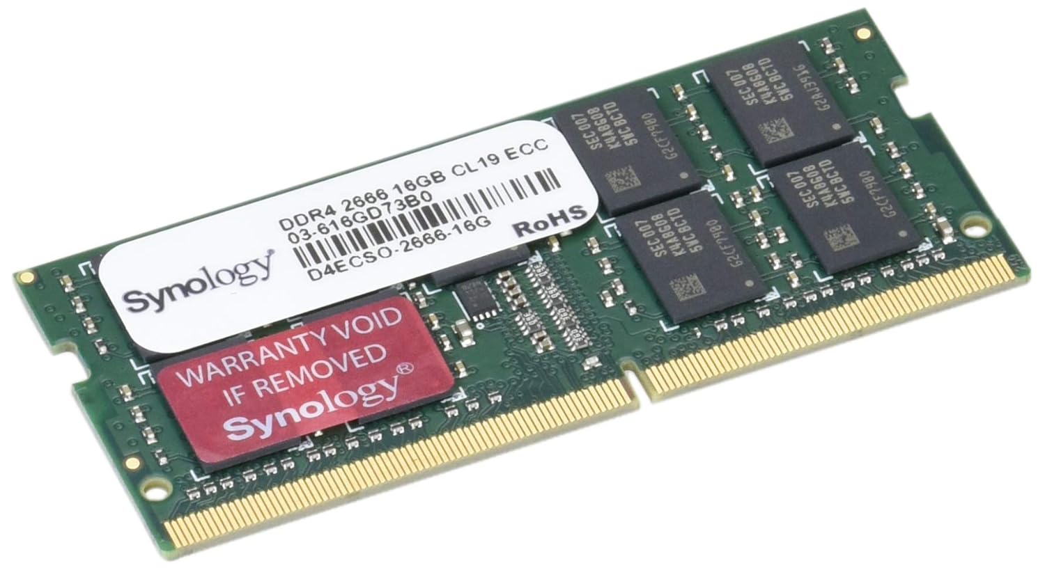 Buy SYNOLOGY 16GB 2666 ECC MEMORY D4ECSO-2666-16G