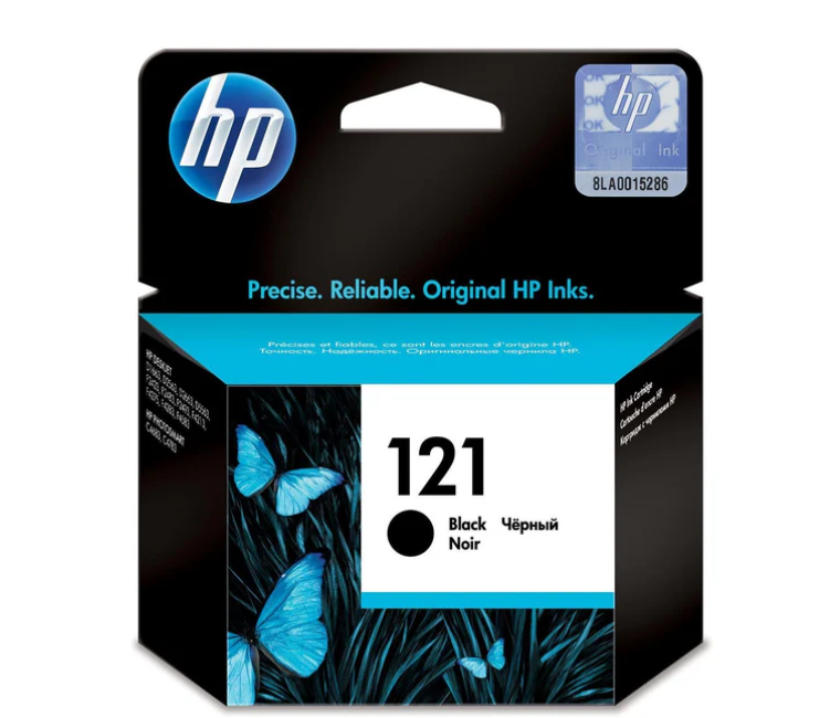 Buy CC640HE HP 121 Black Original Ink Cartridge