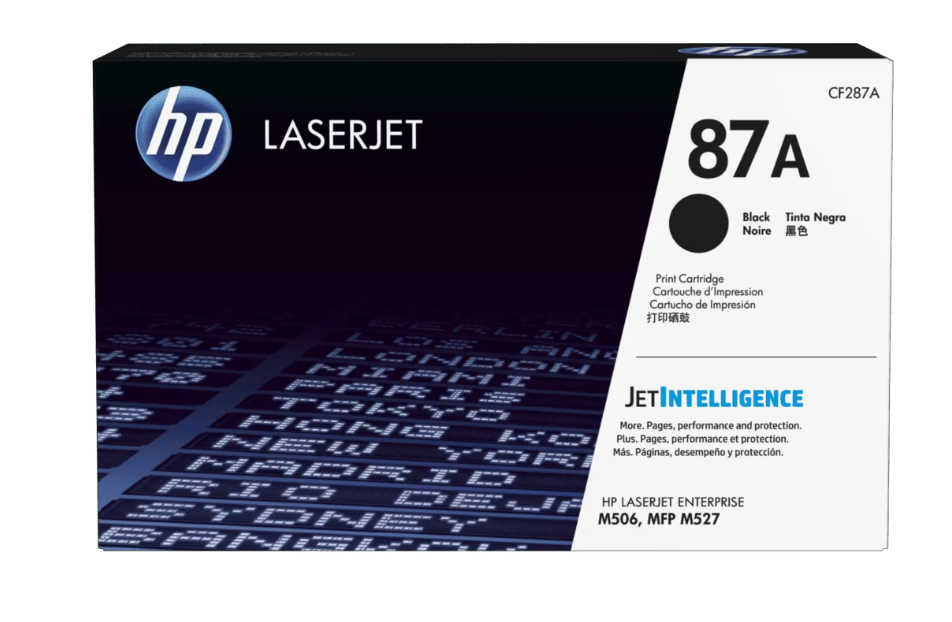 Buy CF287A HP 87A Black Original LaserJet Toner Cartridge
