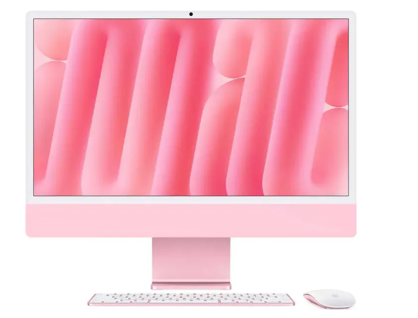 Apple iMac 24-inchM4 with 10-Core CPU / 24GB RAM / 512GB SSD 10-core GPU macOS Sequoia Pink MD2U4AB/A