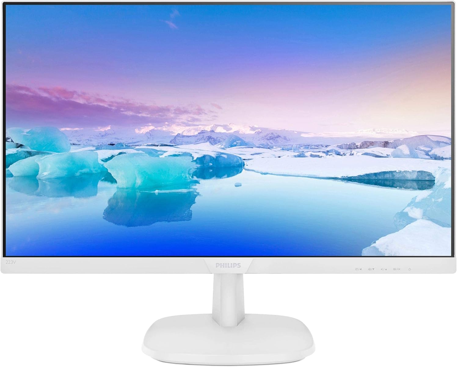 Buy LED PHILIPS 21.5 WHITE WITH HDMI WALL MOUNTABLE PM223V7Q