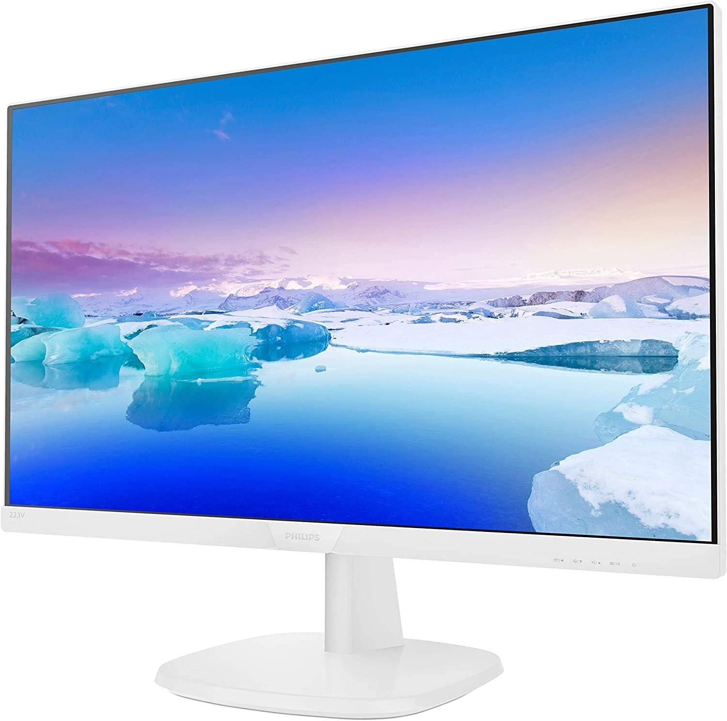Buy LED PHILIPS 21.5 WHITE WITH HDMI WALL MOUNTABLE PM223V7Q