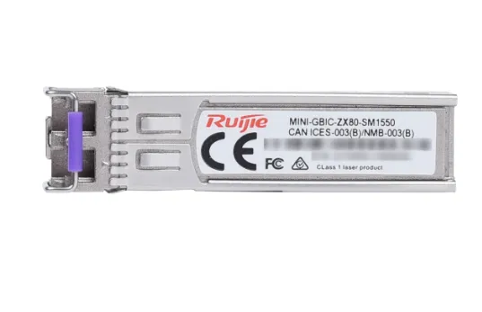 Buy Ruijie 1000BASE-SX SFP 1550-nm 80-km DDM Duplex LC SMF MINI-GBIC-ZX80-SM1550