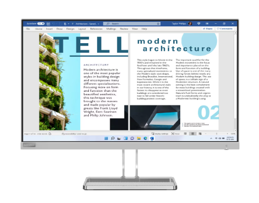 Buy 67ABKAC4AE LENOVO MONITOR L27i-40/27FHD/ VGA+ HDMI/GR+audio