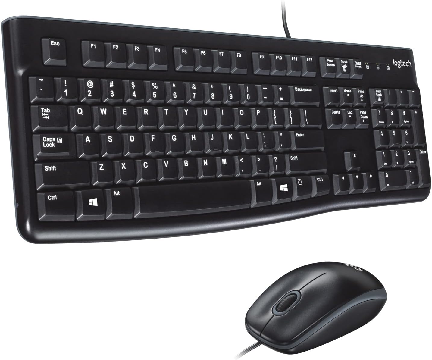 Buy LOGITECH WIRED COMBO MK 120 EN/AR 920-002546
