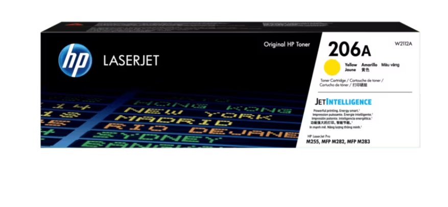 Buy HP 206A - yellow - original - LaserJet - toner cartridge (W2112A)