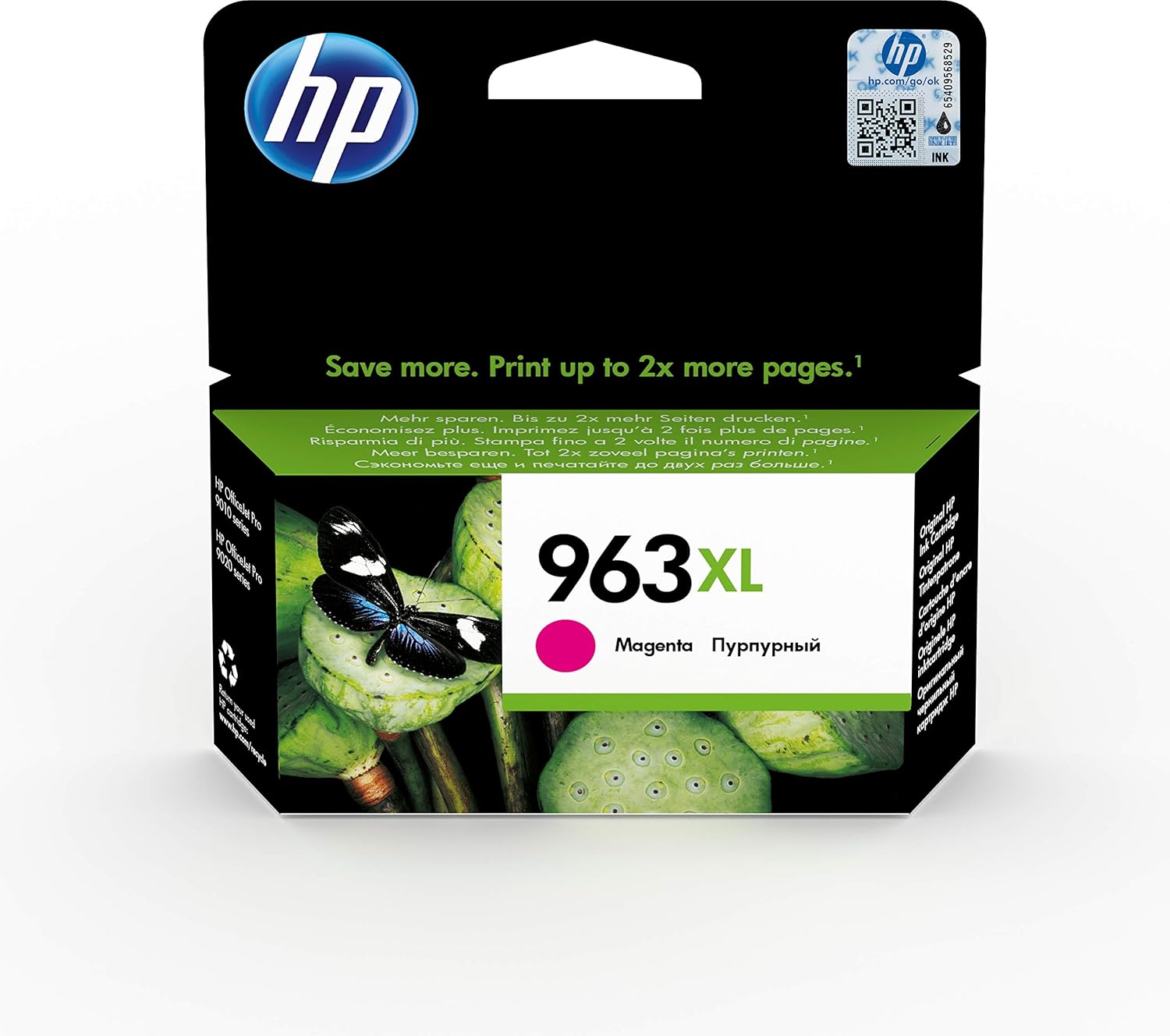 Buy 3JA28AE HP 963XL High Yield Magenta Original Ink Cartridge