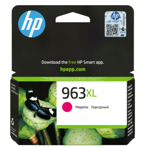 Buy 3JA28AE HP 963XL High Yield Magenta Original Ink Cartridge