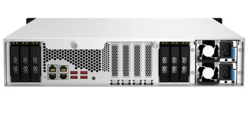 Buy QNAP TS-h1887XU-RP-E2334-16G 18-Bay NAS Enclosure Intel Xeon E-2334 16GB ECC DDR4
