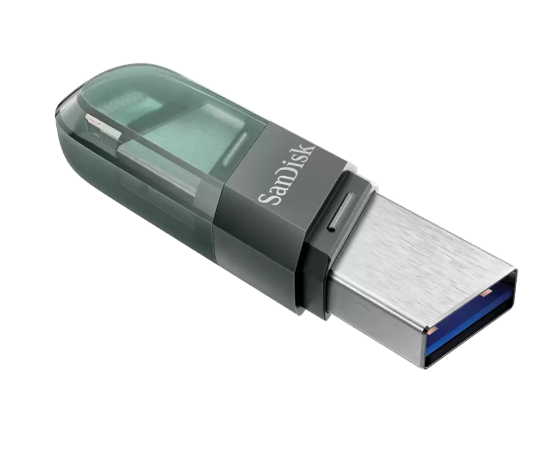 Buy Sandisk iXpand Flash Drive Flip - 256GB (Sea Green) SDIX90N-256G-GN6NE
