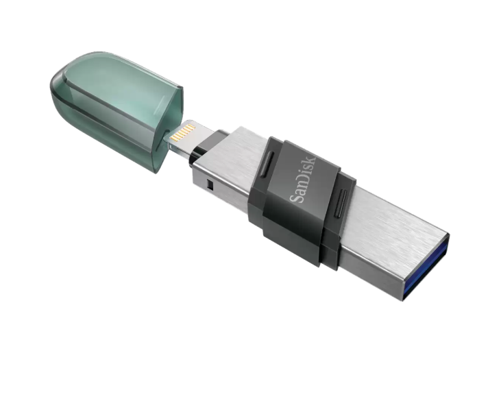 Buy Sandisk iXpand Flash Drive Flip - 256GB (Sea Green) SDIX90N-256G-GN6NE