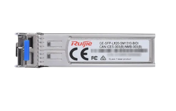 Buy Ruijie 1000BASE-LX SFP 1310nm-TX/1550nm-RX 20-km DDM Simplex LC GE-SFP-LX20-SM1310-BIDI