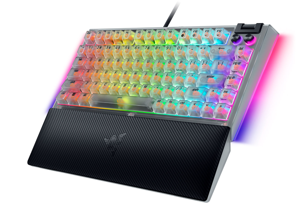 Buy Razer BlackWidow V4 75% Hot-swap Enabled Mechanical Gaming Keyboard (Phantom White) RZ03-05003500-R3M1