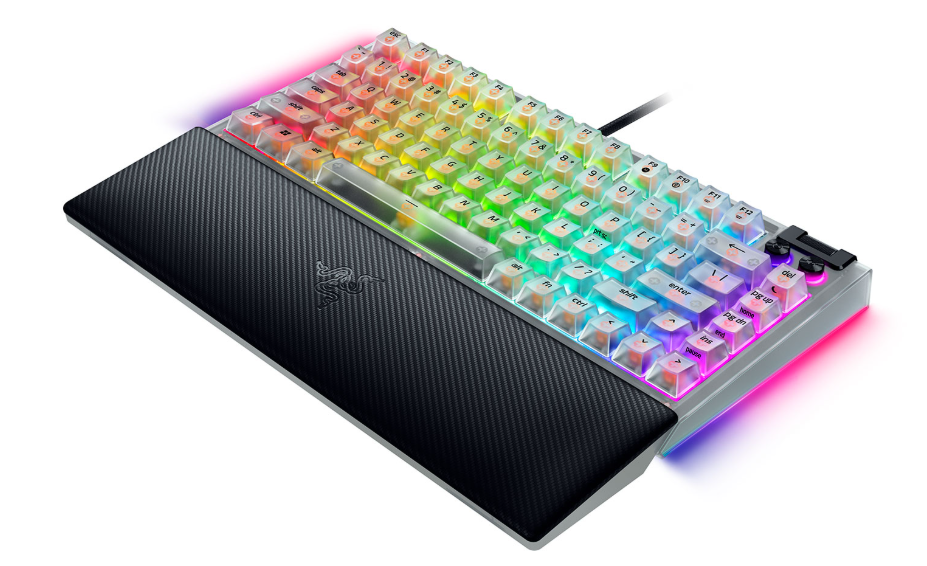 Buy Razer BlackWidow V4 75% Hot-swap Enabled Mechanical Gaming Keyboard (Phantom White) RZ03-05003500-R3M1