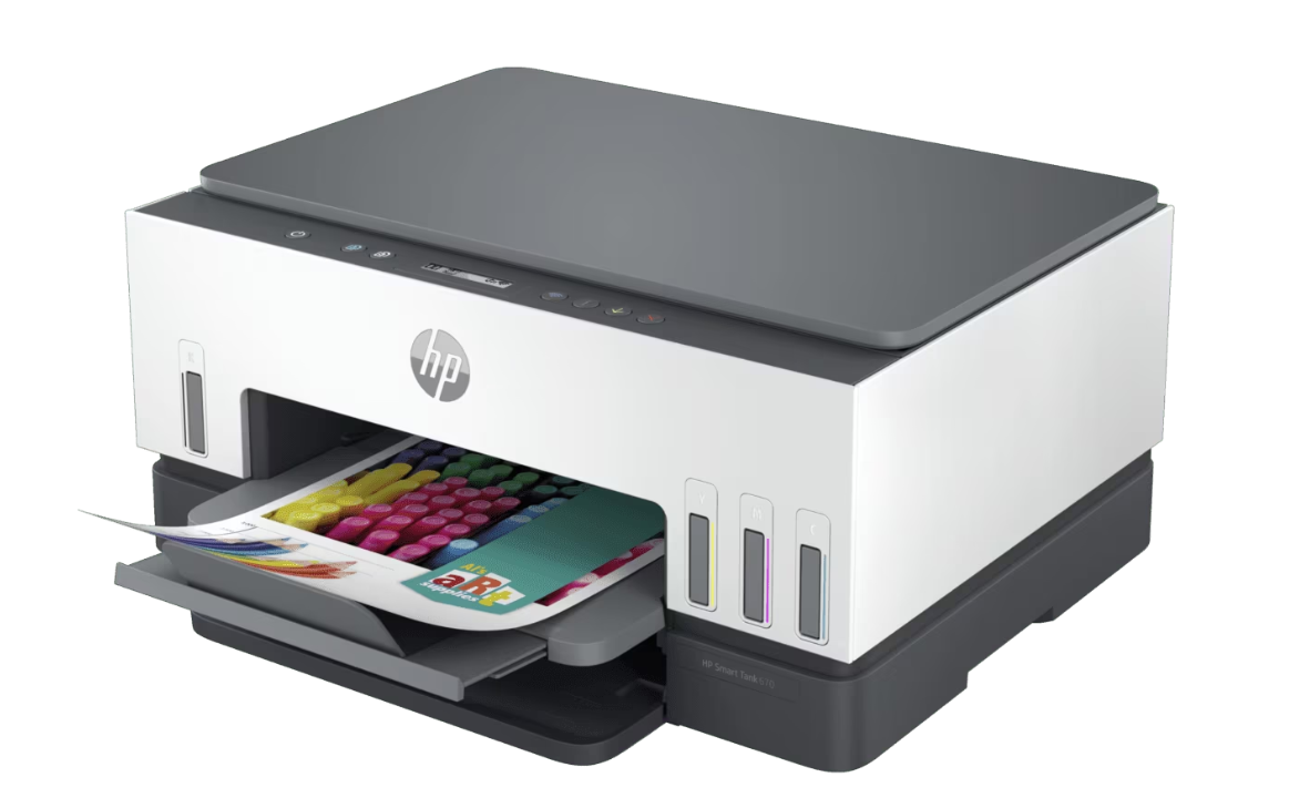 Buy HP Printer Smart Tank 670 Wireless AiO AFR/ME-env