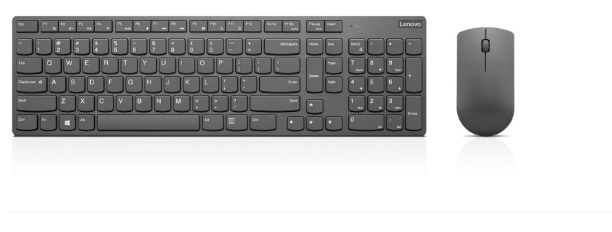 Buy 4X30T25786 Lenovo Professional Ultraslim Wireless Combo Keyboard and Mouse(Arabic 253)