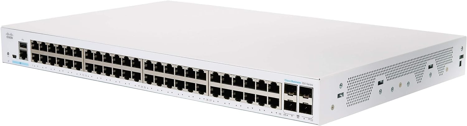 Buy Cisco CBS350 Switch, 48xGE/4xSFP/Layer 3 CBS350-48T-4G-CN