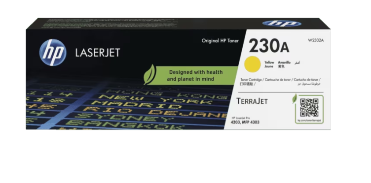 Buy HP 230A Yellow Original LaserJet Toner Cartridge W2302A
