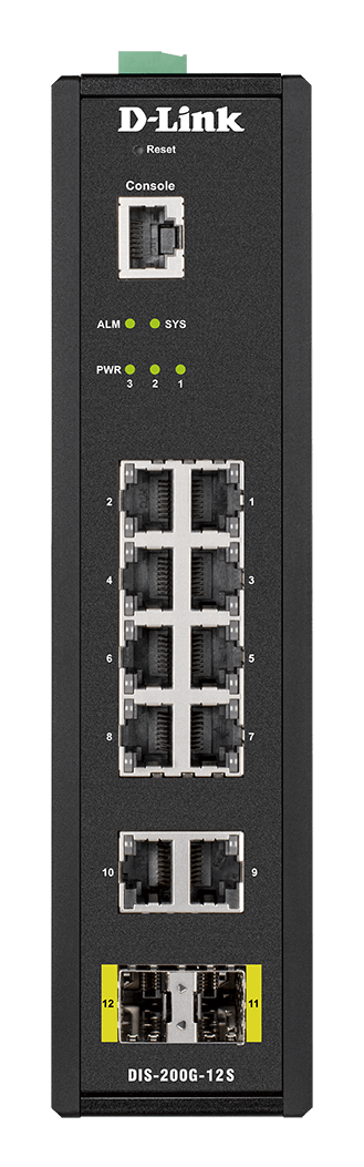 Buy DIS-200G-12S Industrial Gigabit Smart Managed Switch