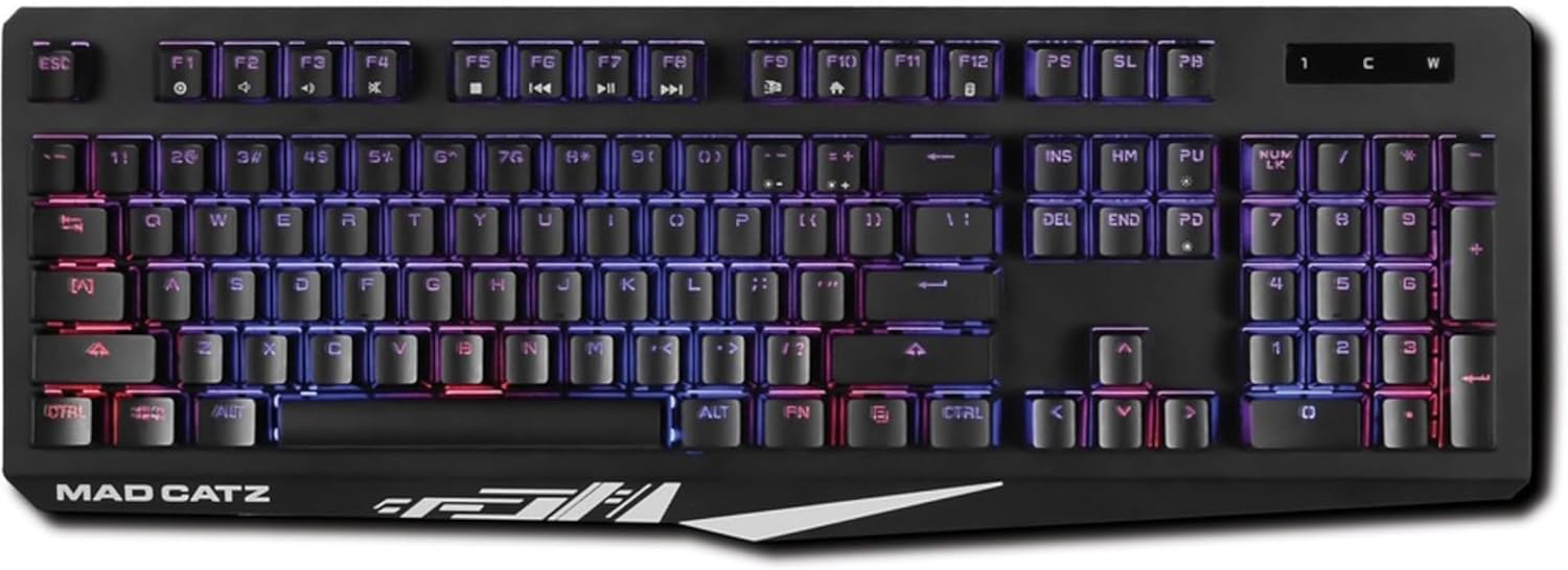 Buy Mad Catz S.T.R.I.K.E. 2 Membrane Gaming Keyboard - Black KS13MRUSBL00