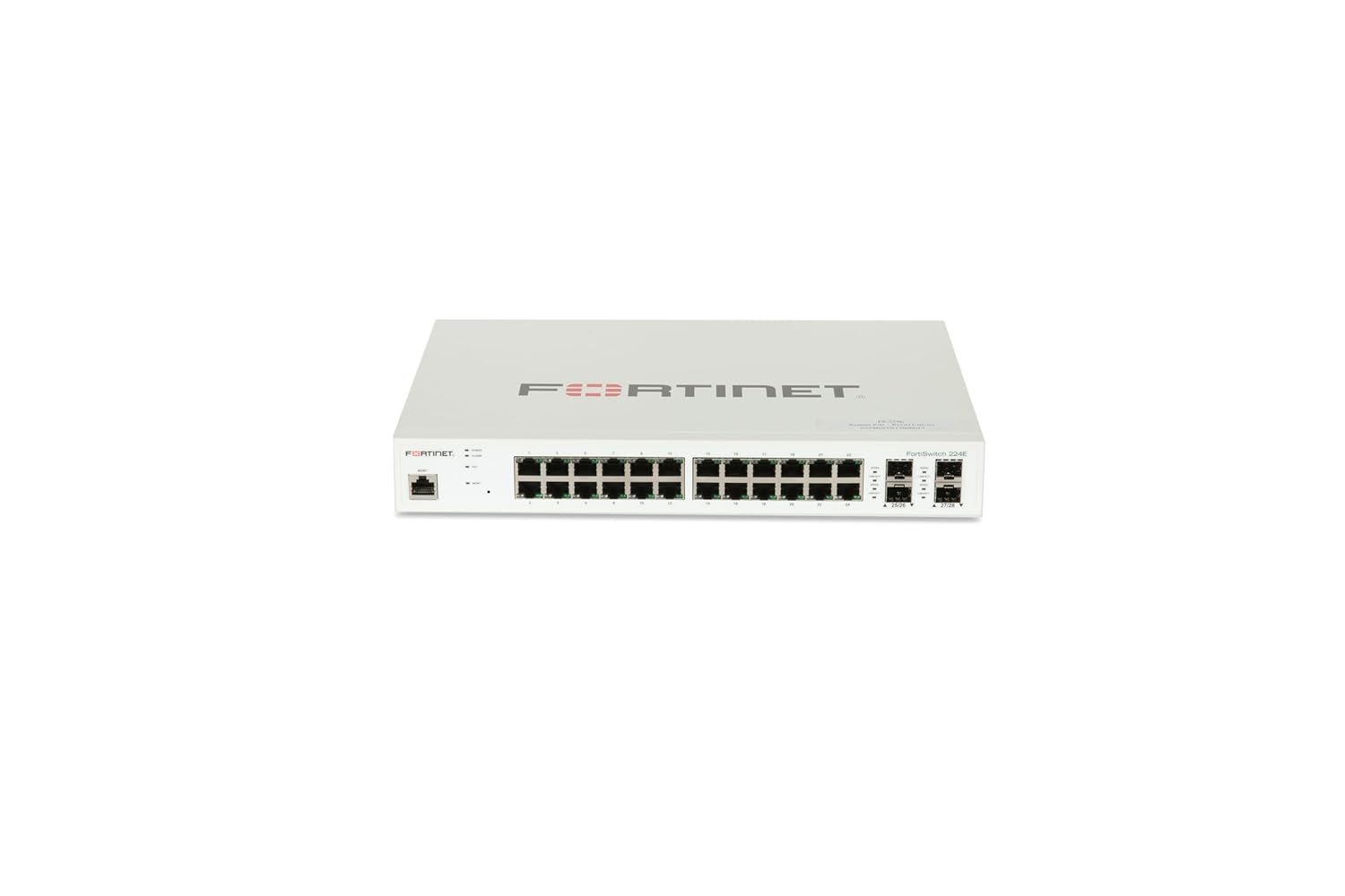 Buy FS-224E FortiSwitch-224E Layer 2/3 FortiGate switch controller compatible switch with 24 x GE RJ45 ports, 4 x GE SFP