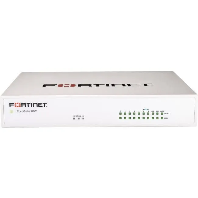 Buy FG-60F 10 x GE RJ45 ports (including 7 x Internal Ports, 2 x WAN Ports, 1 x DMZ Port).