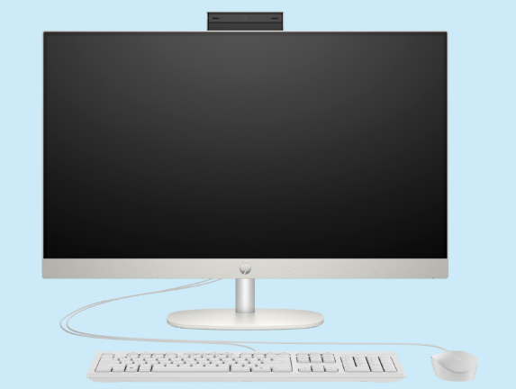 Buy AIO HP 27-CR0152 CI7 13TH GEN 16GB 1TB SSD TOUCHSCREEN  27 INCH DOS NEW WHITE