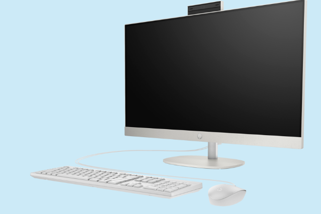 Buy AIO HP 27-CR0152 CI7 13TH GEN 16GB 1TB SSD TOUCHSCREEN  27 INCH DOS NEW WHITE