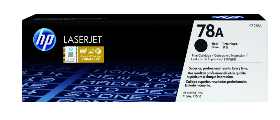 Buy CE278A HP 78A Black Original LaserJet Toner Cartridge