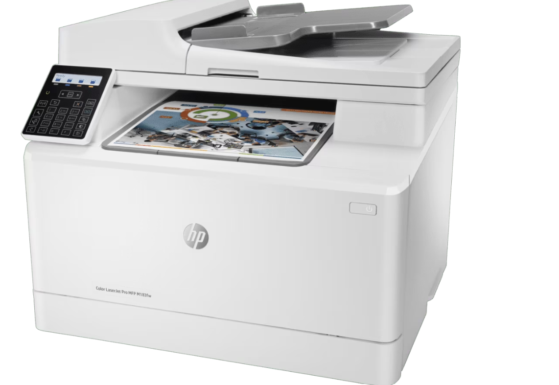 Buy Hp Printer Color LaserJet Pro MFP M183FW