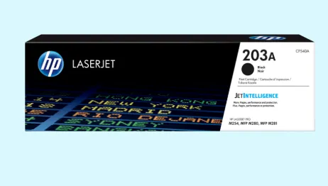 HP 203A Black Original LaserJet Toner Cartridge CF540A 1400 Pages